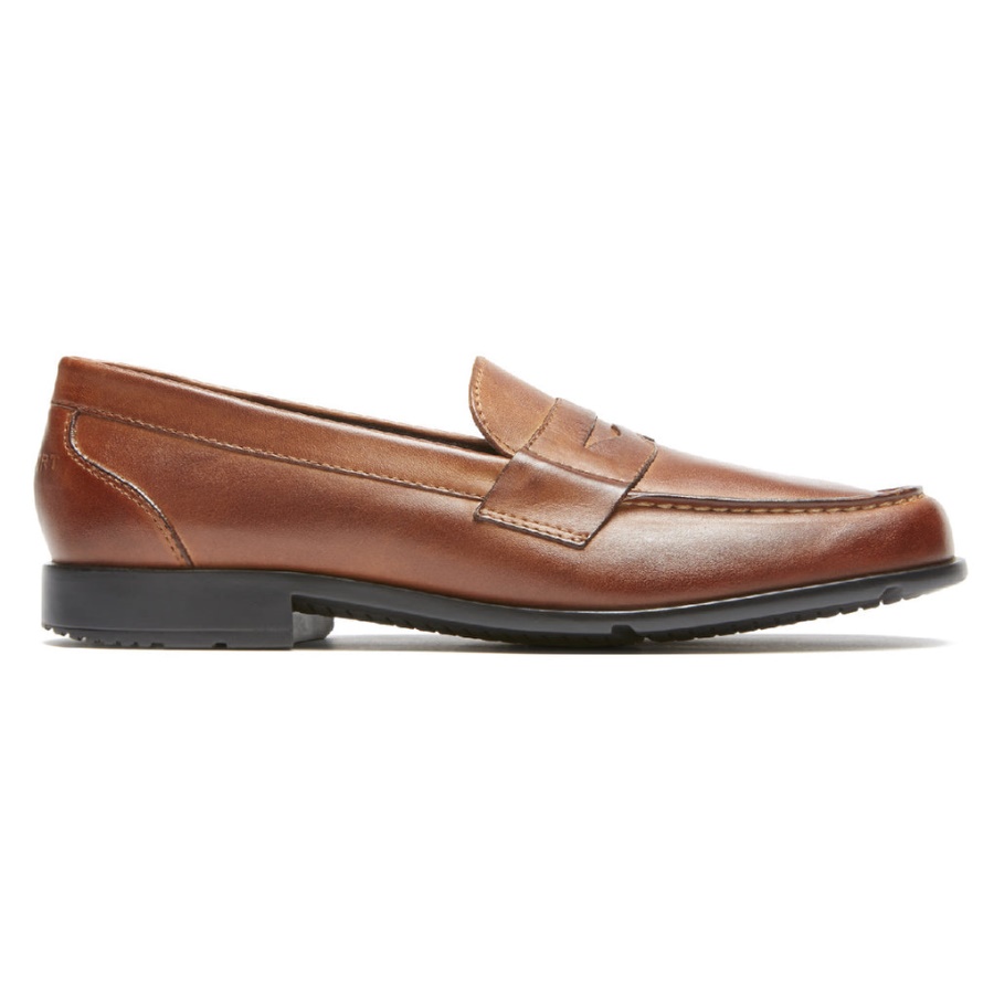 Rockport Barnaby Lane Penny Loafer Conhaque