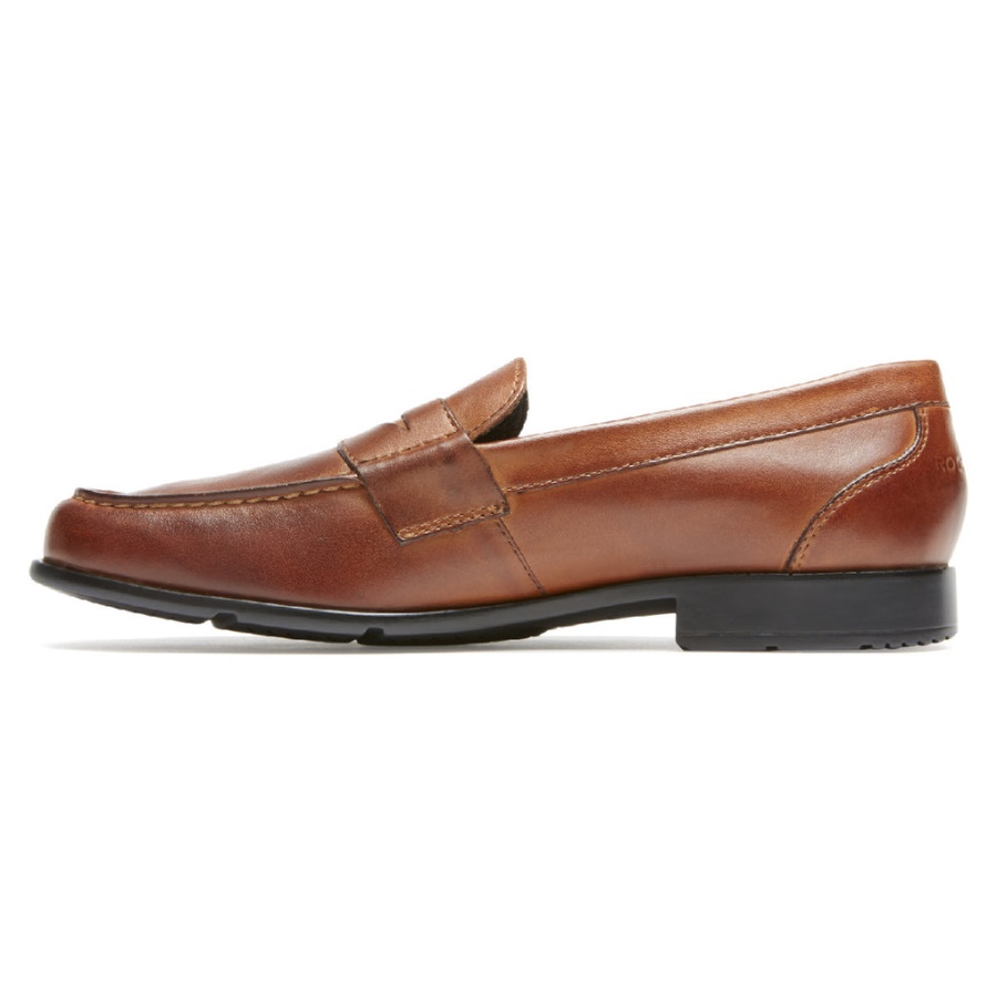 Rockport Barnaby Lane Penny Loafer Conhaque