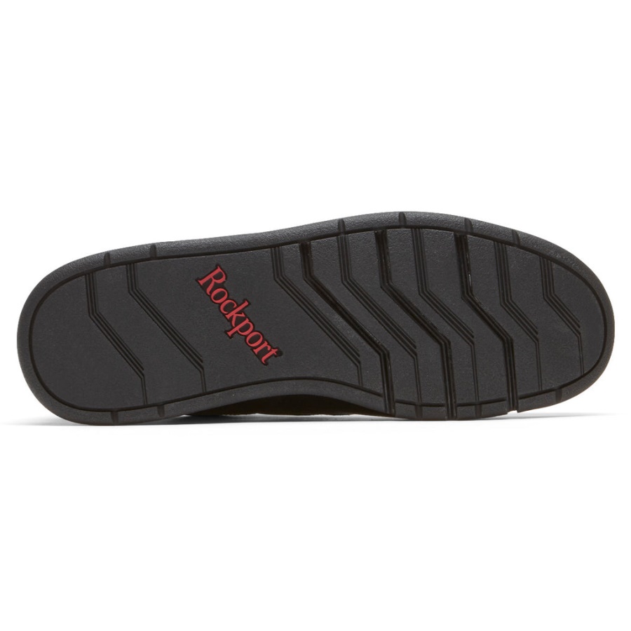 Rockport Masculino 7100 Plus Prowalker Triple Black Lea