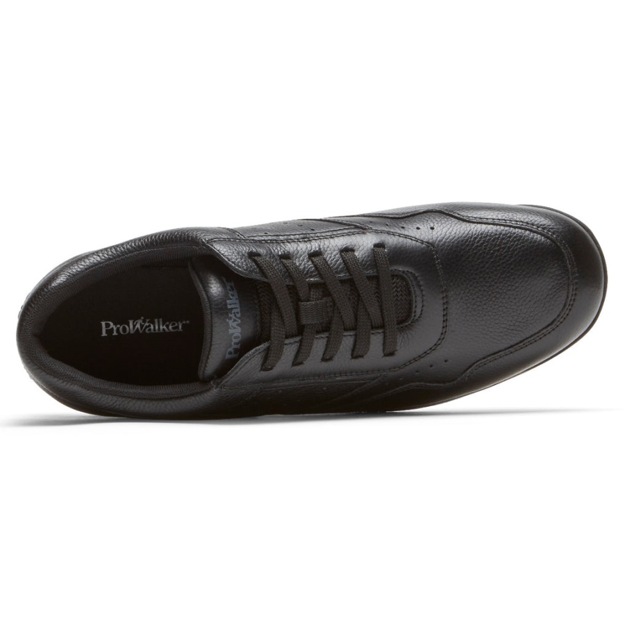 Rockport Masculino 7100 Plus Prowalker Triple Black Lea