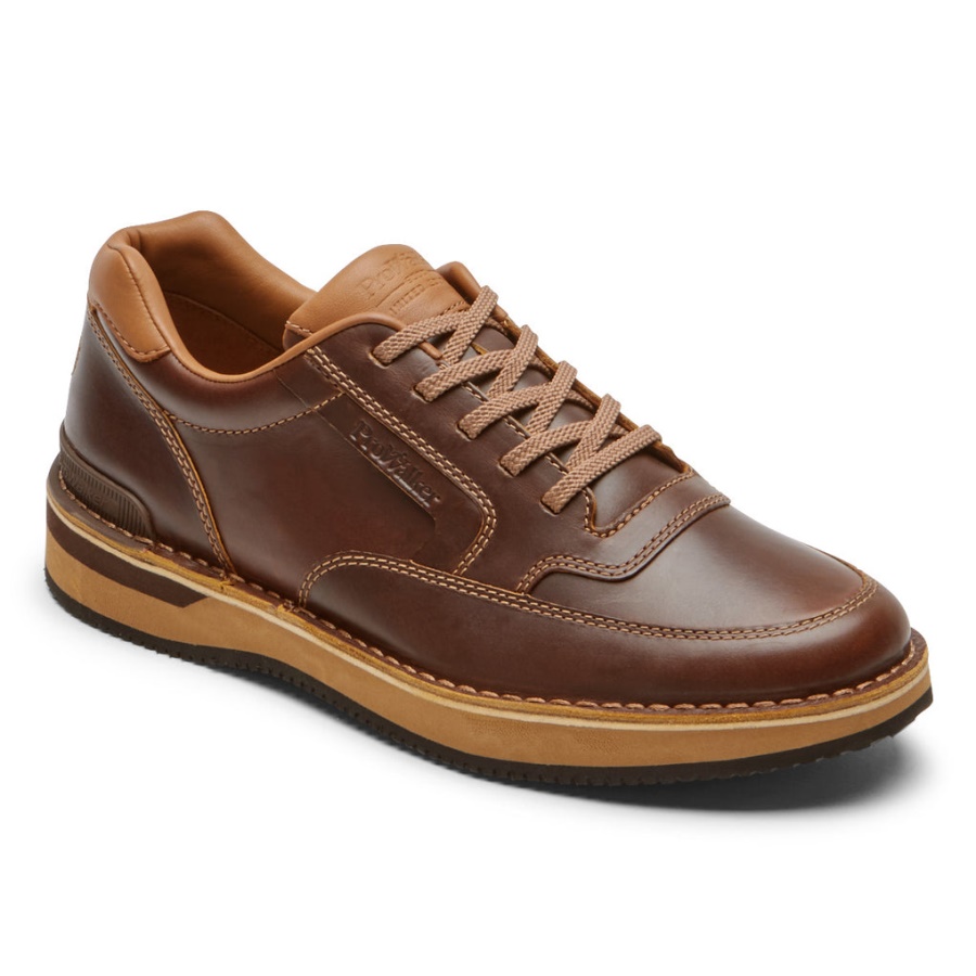 Rockport Masculino 9000 Prowalker Edição Limitada Couro Marrom