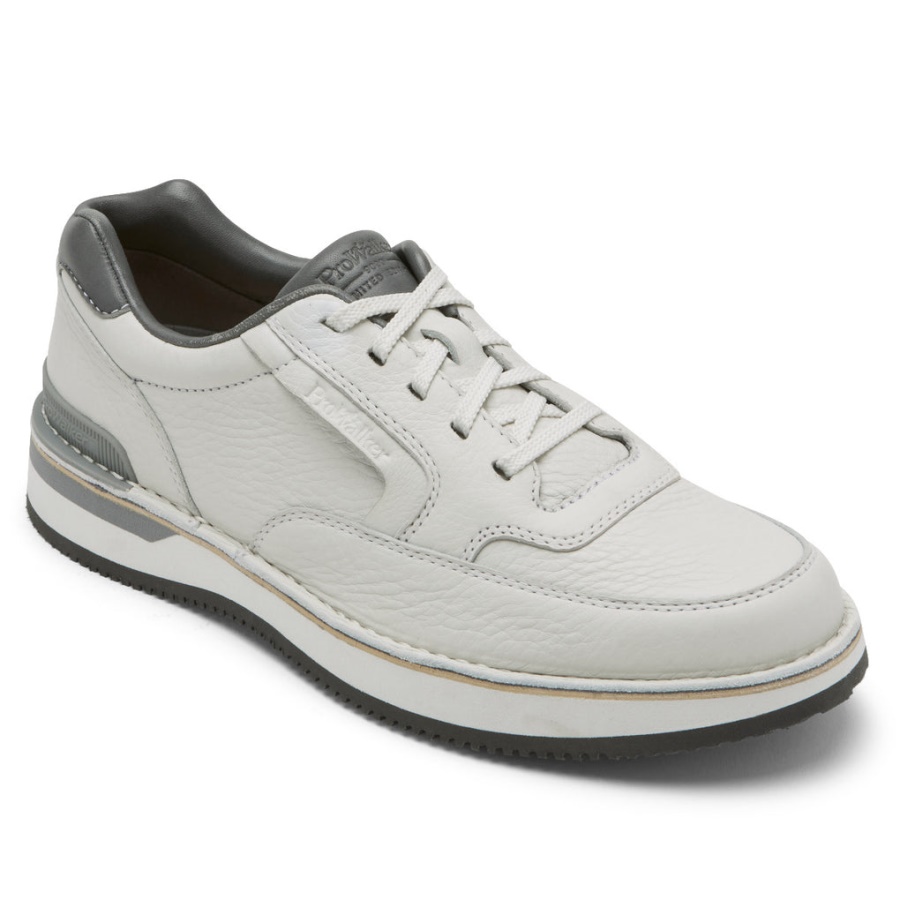 Rockport Masculino 9000 Prowalker Edição Limitada Couro De Algodão
