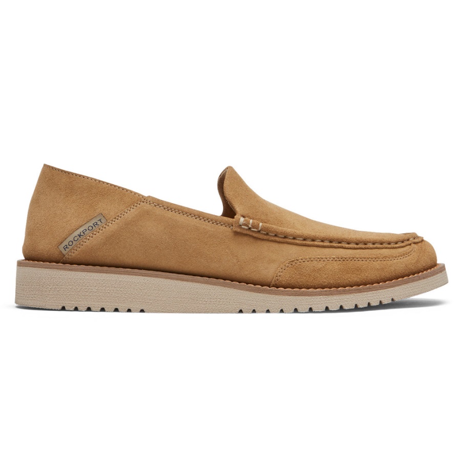 Rockport Masculino Axelrod Crushback Slip-on Vicunha Nubuck