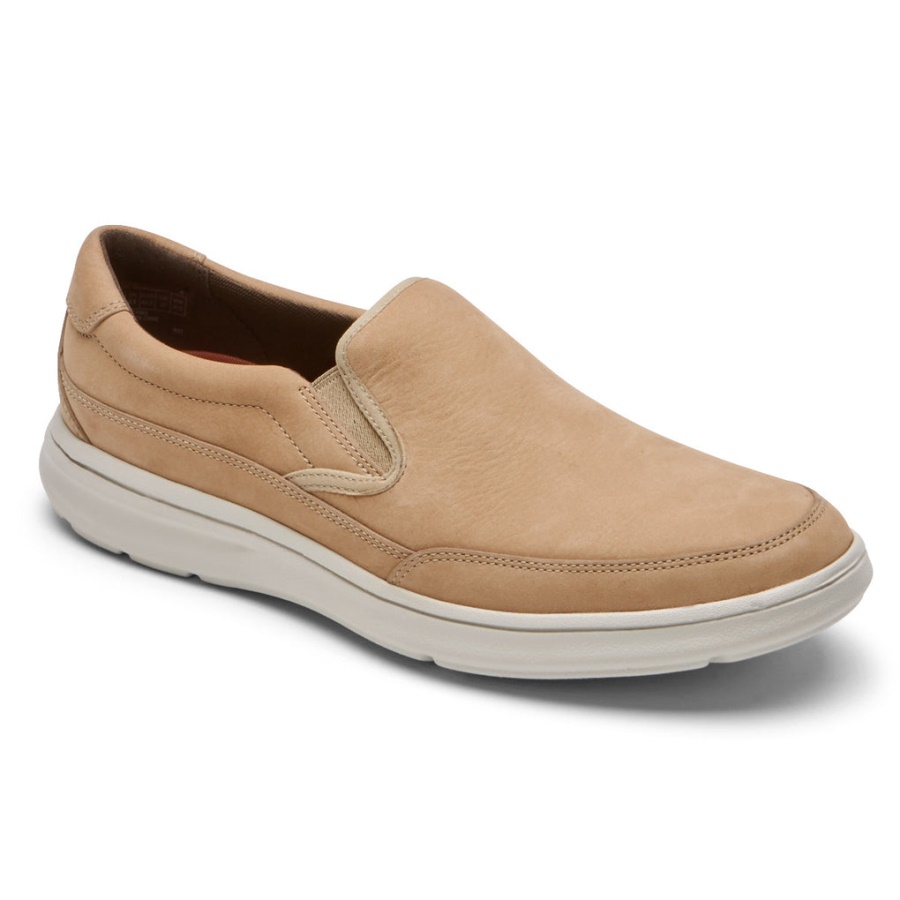 Rockport Masculino Beckwith Slip-on Cornstalk Nubuck