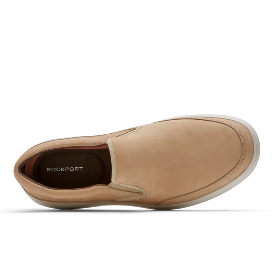 Rockport Masculino Beckwith Slip-on Cornstalk Nubuck