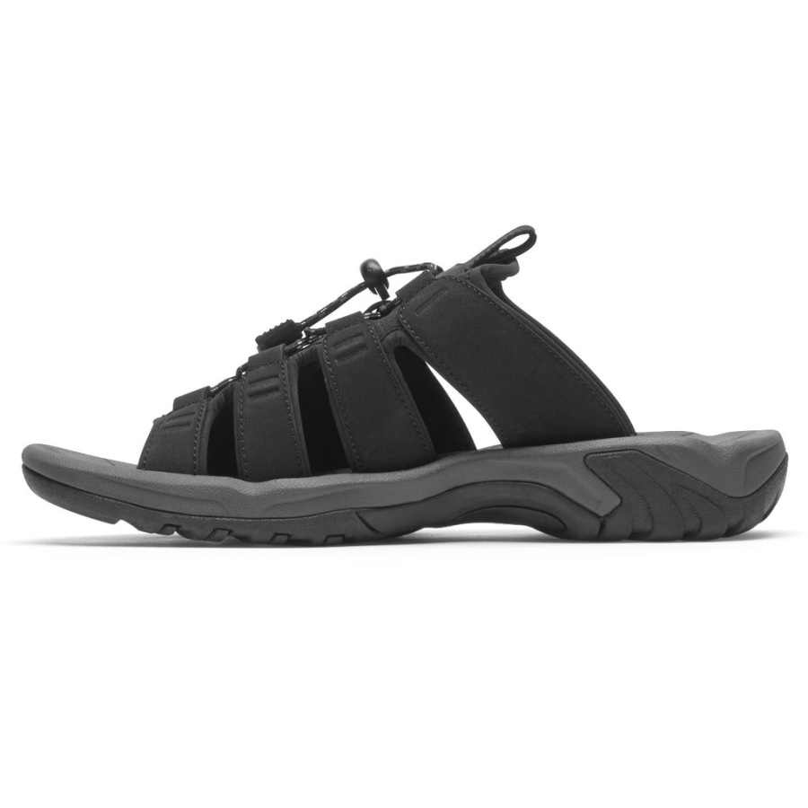 Rockport Masculino Byron Bungee Slide Preto