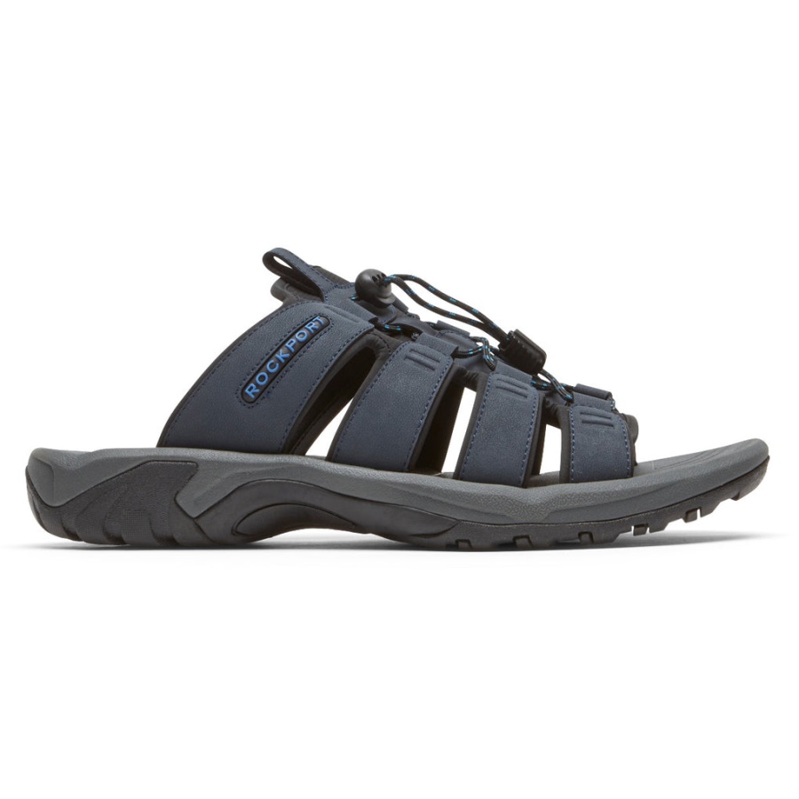 Rockport Masculino Byron Bungee Slide Navy