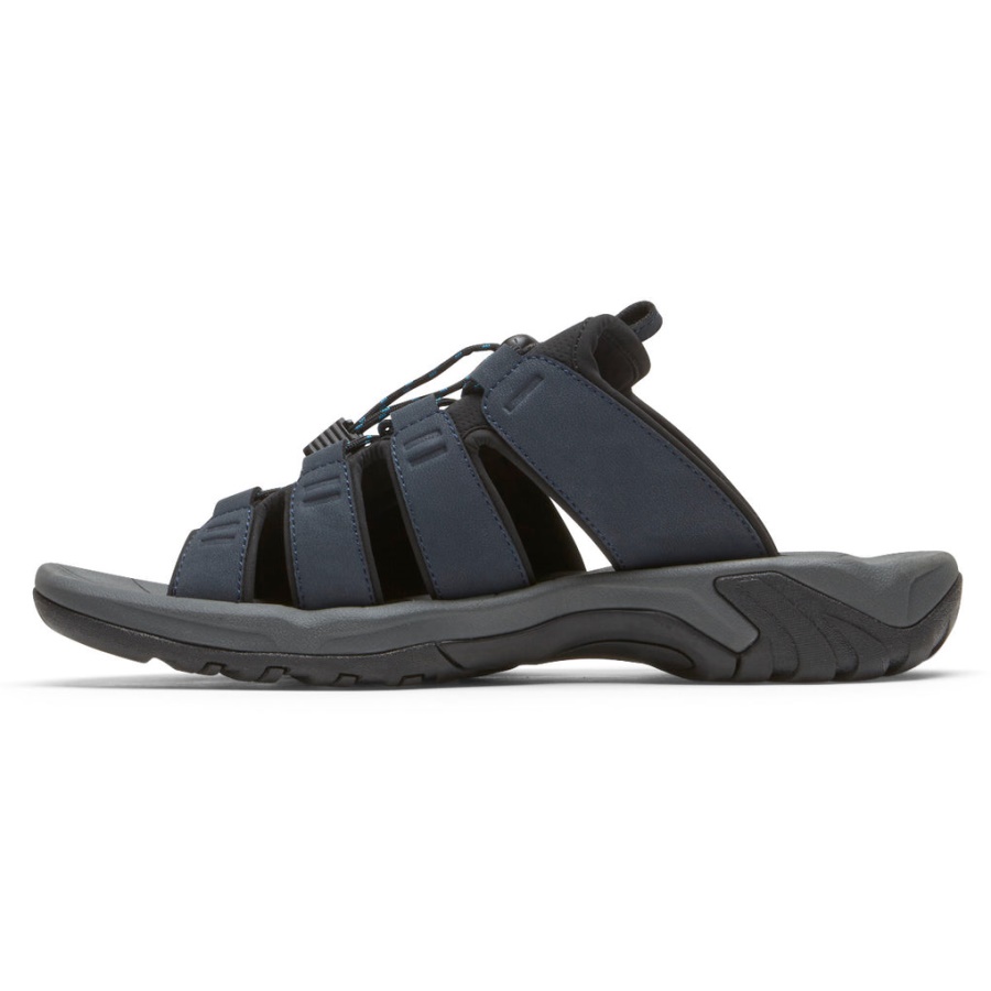 Rockport Masculino Byron Bungee Slide Navy