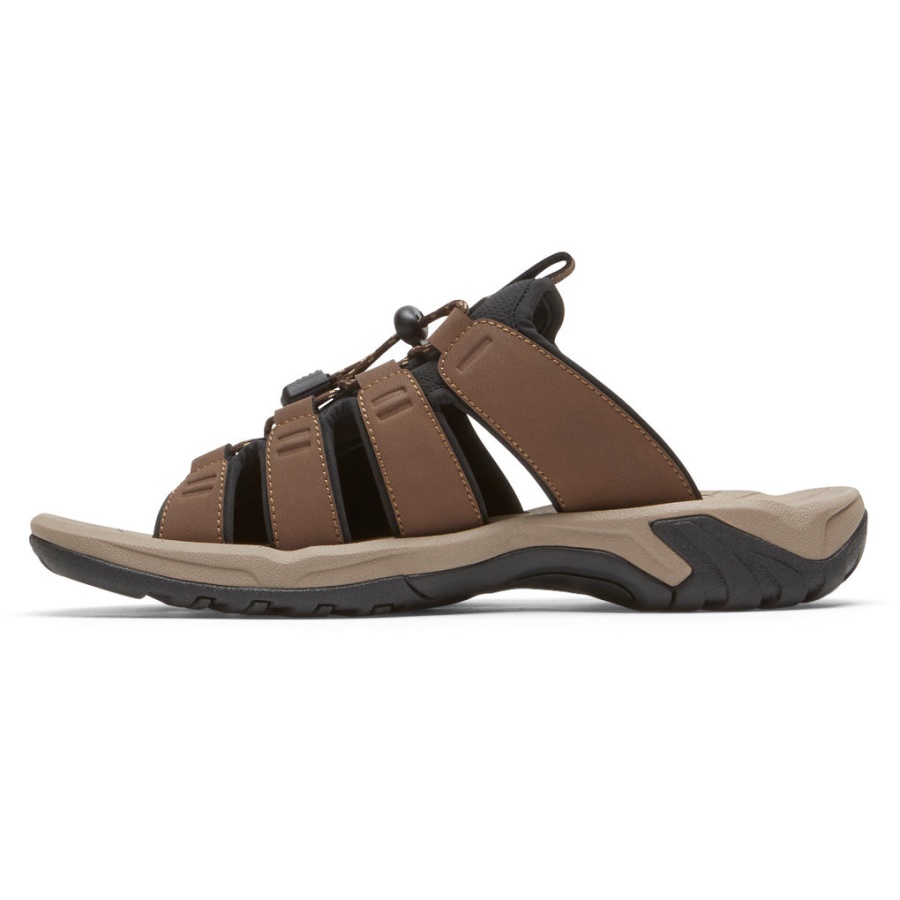 Rockport Masculino Byron Bungee Slide Bronzeado