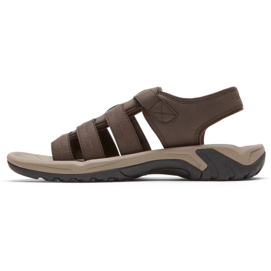 Sandália Masculina Rockport Byron Fisherman Java