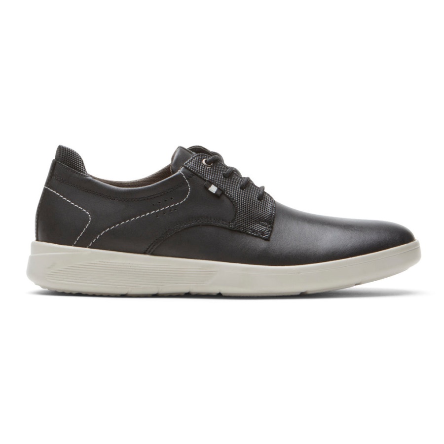 Caldwell Caldwell De Couro Preto Oxford Para Homem Rockport