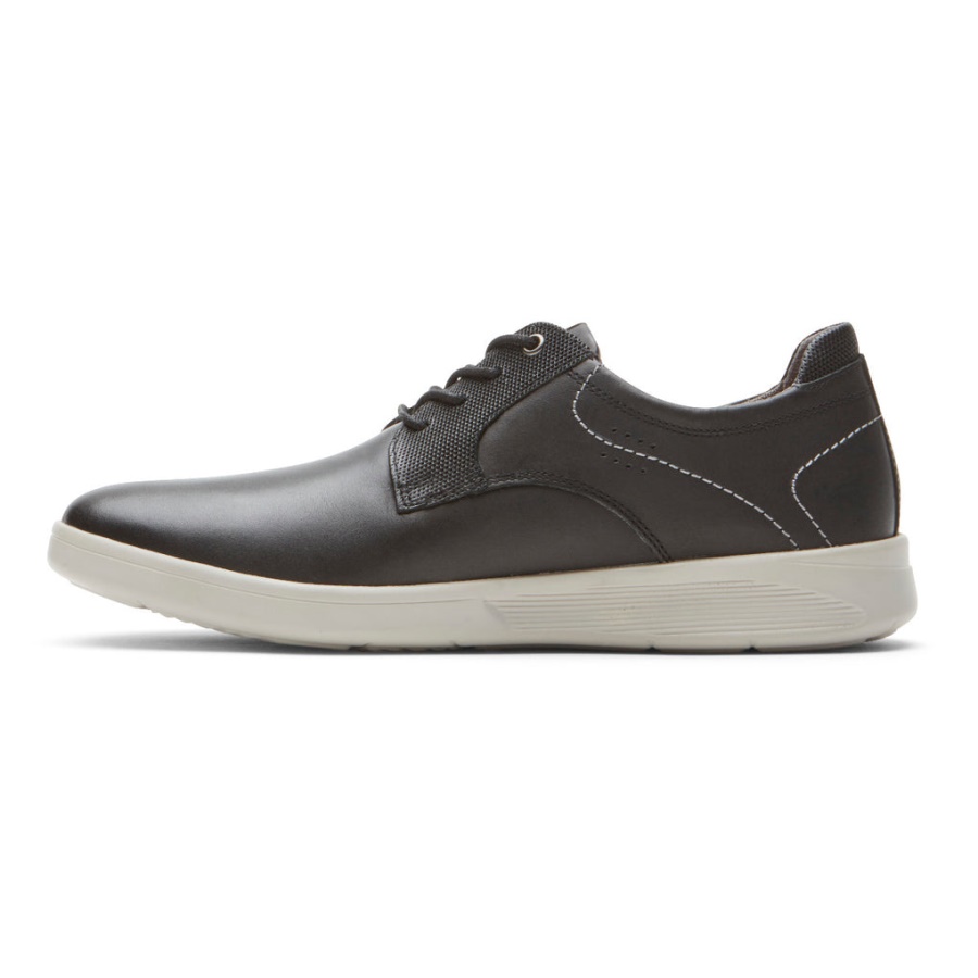 Caldwell Caldwell De Couro Preto Oxford Para Homem Rockport
