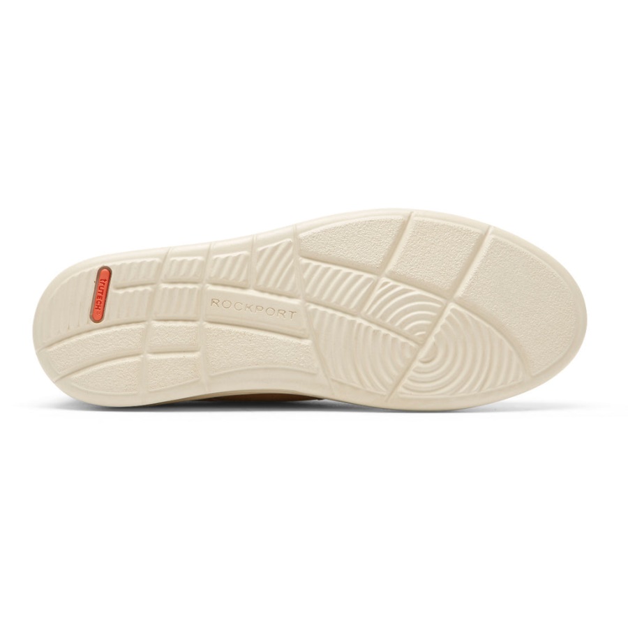 Rockport Caldwell Bico Liso Oxford Desert Couro Masculino Rockport