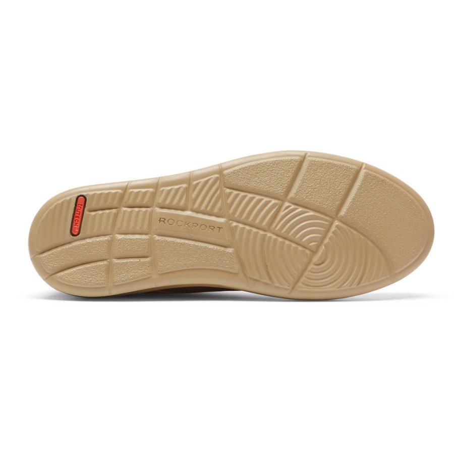 Rockport Caldwell Bico Liso Oxford Java Couro Masculino Rockport