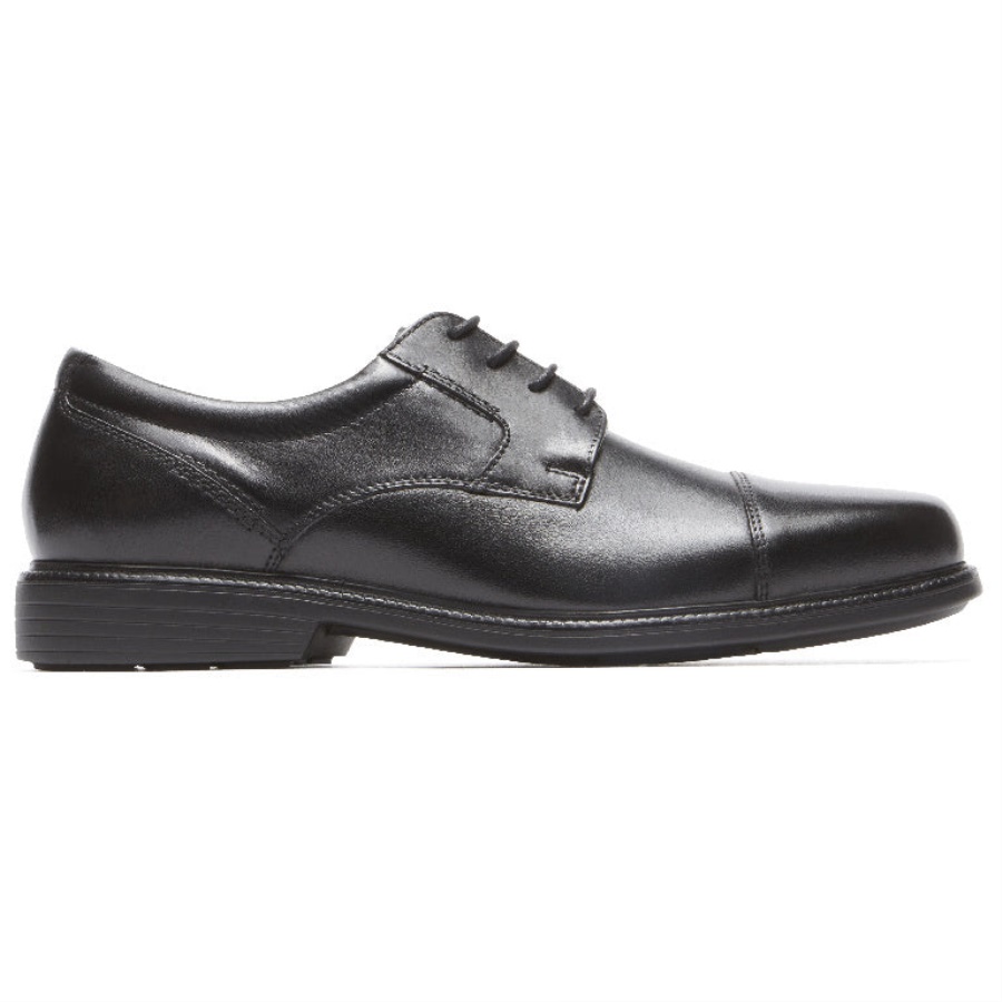 Boné Masculino Rockport Charles Road Toe Oxford Preto