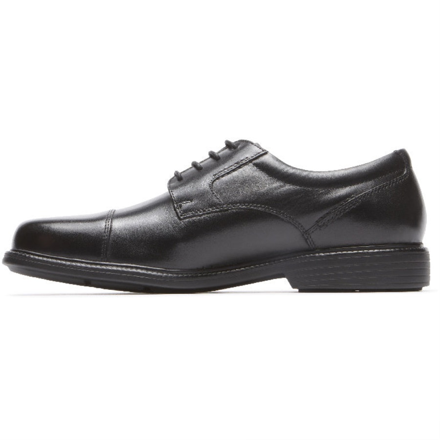 Boné Masculino Rockport Charles Road Toe Oxford Preto