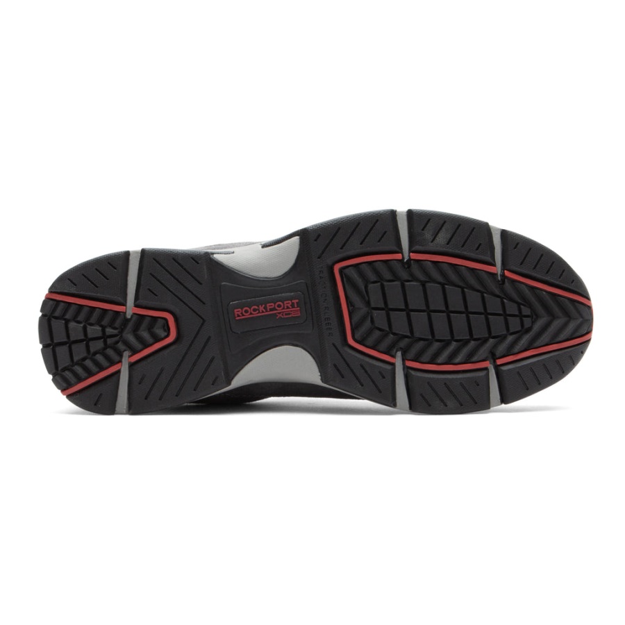 Rockport Masculino Chranson Lace Up Steel Grey Sde