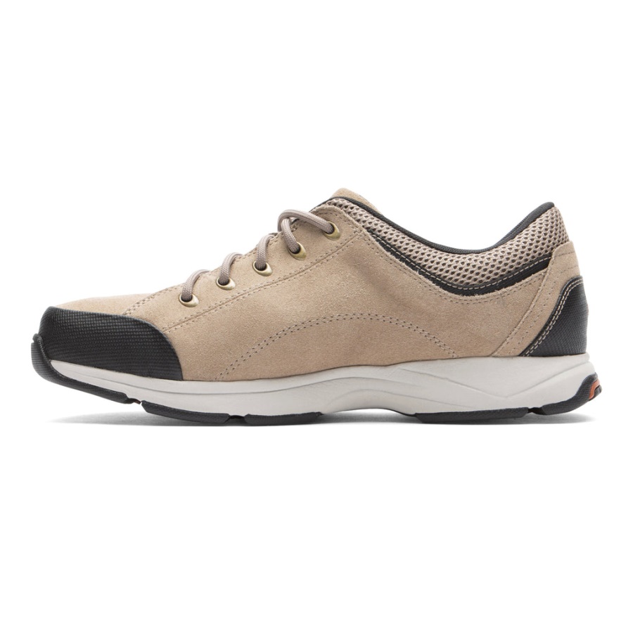 Camurça Taupe Com Cadarço Chranson Masculino Rockport