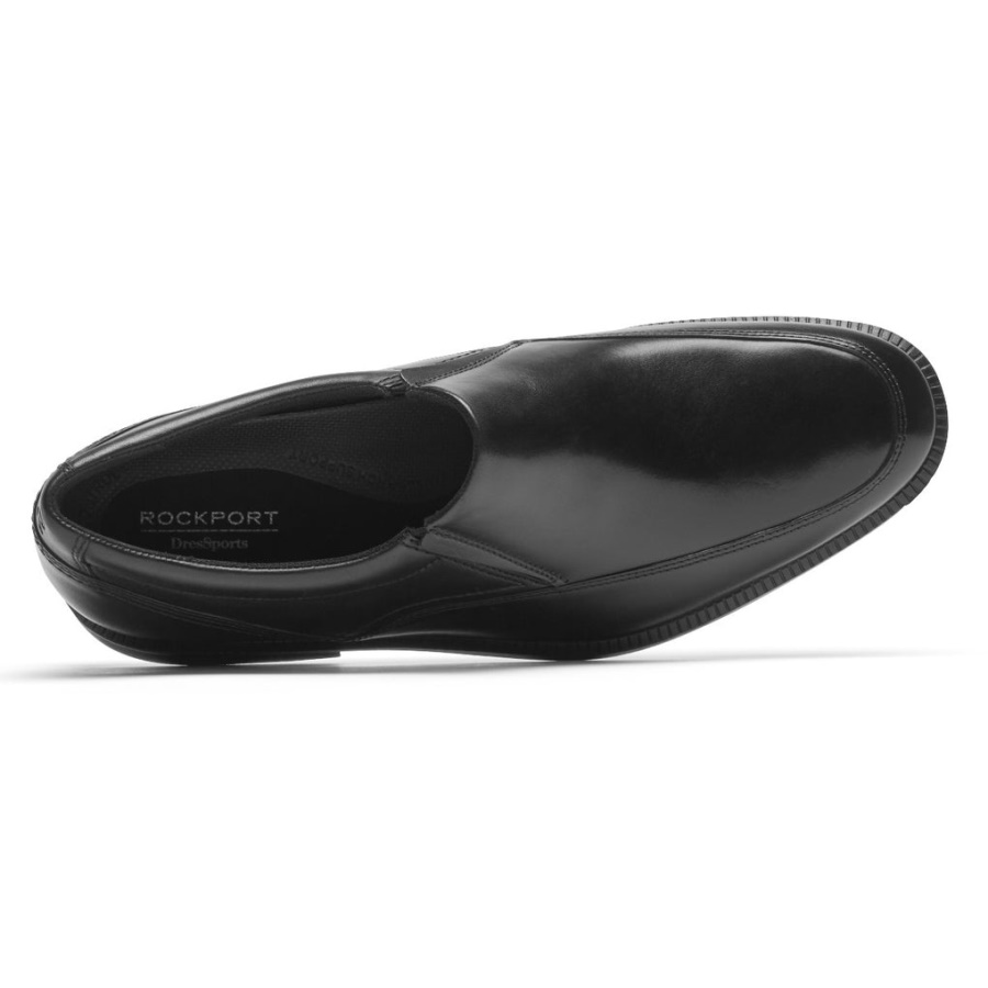 Dressports De Escritório Masculino Rockport Slip-on Preto