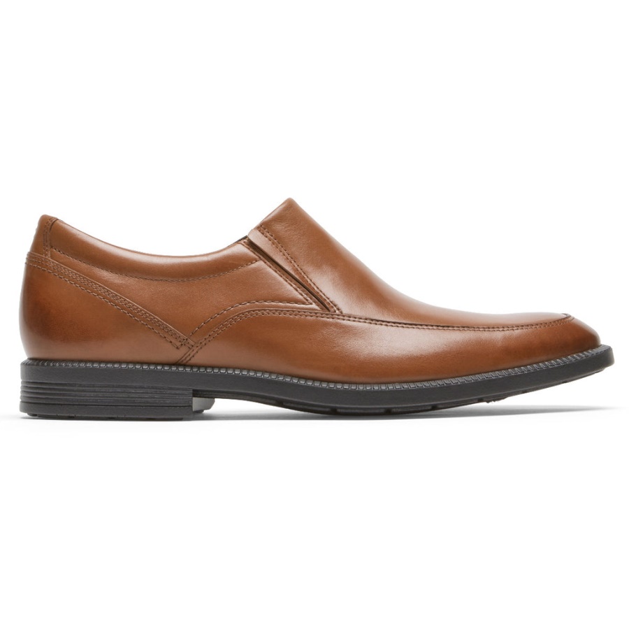 Conhaque Slip-on De Escritório Masculino Rockport Dressports