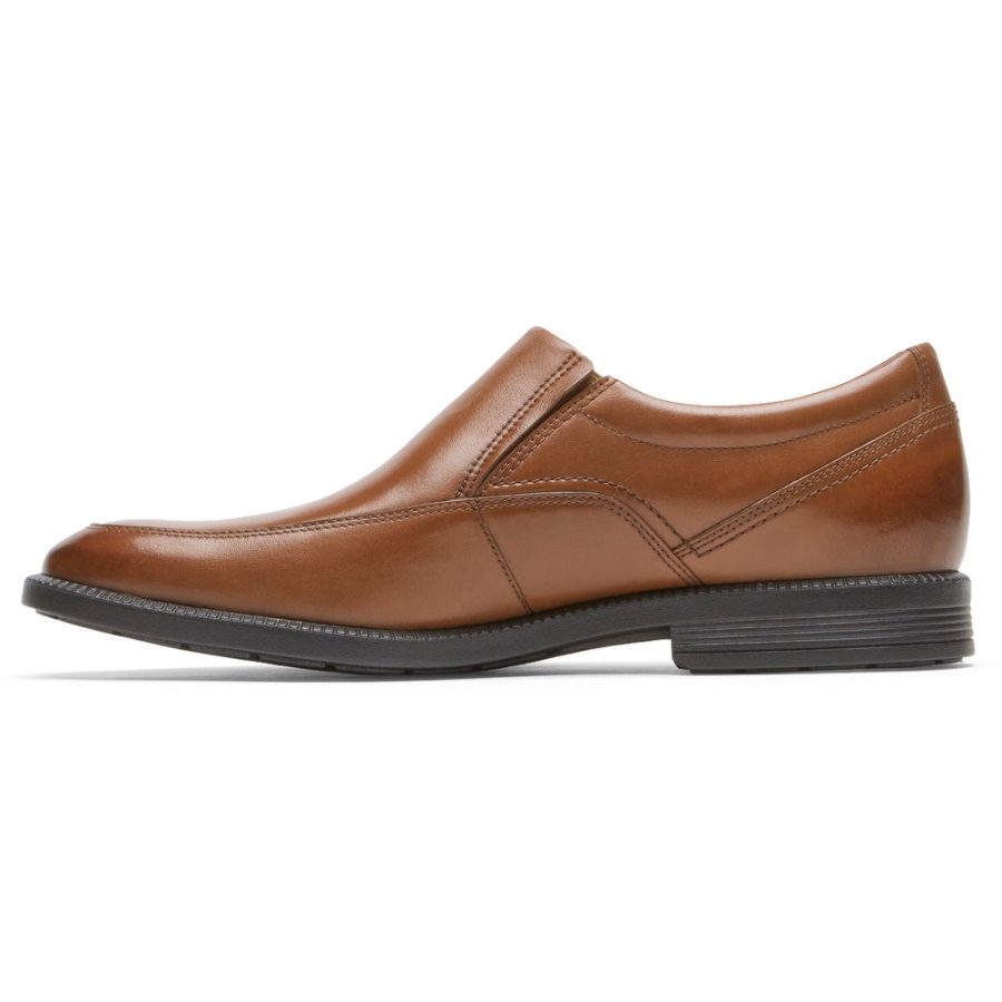 Conhaque Slip-on De Escritório Masculino Rockport Dressports