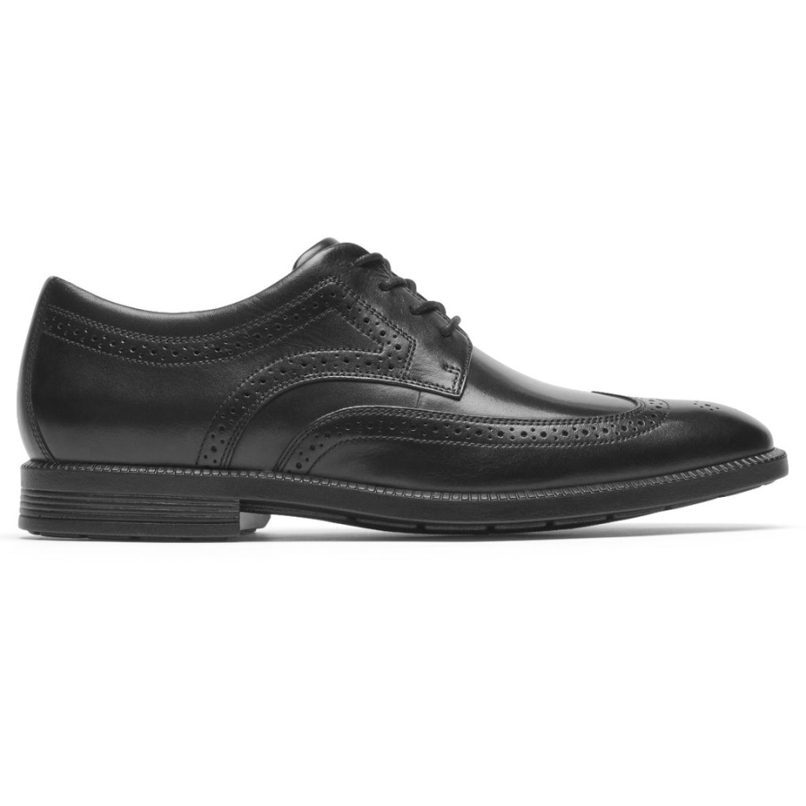 Dressports Masculinos Rockport Plus Wingtip Black