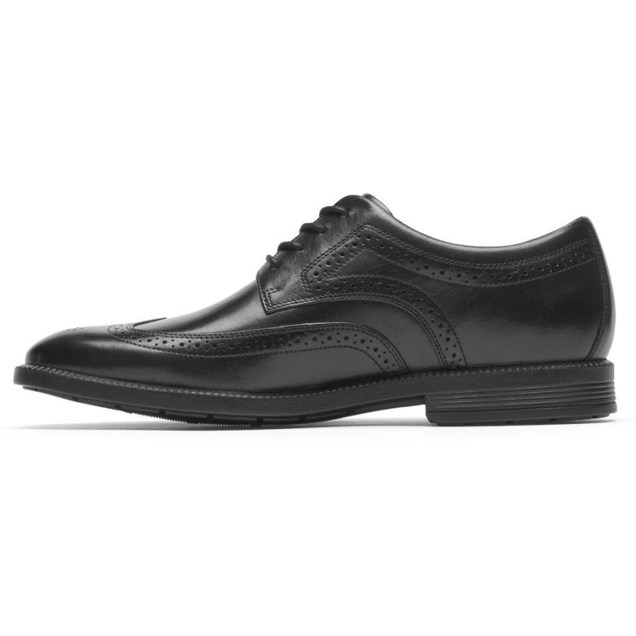 Dressports Masculinos Rockport Plus Wingtip Black