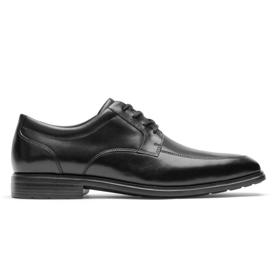Avental De Trabalho Masculino Rockport Dressports Biqueira Oxford Preto