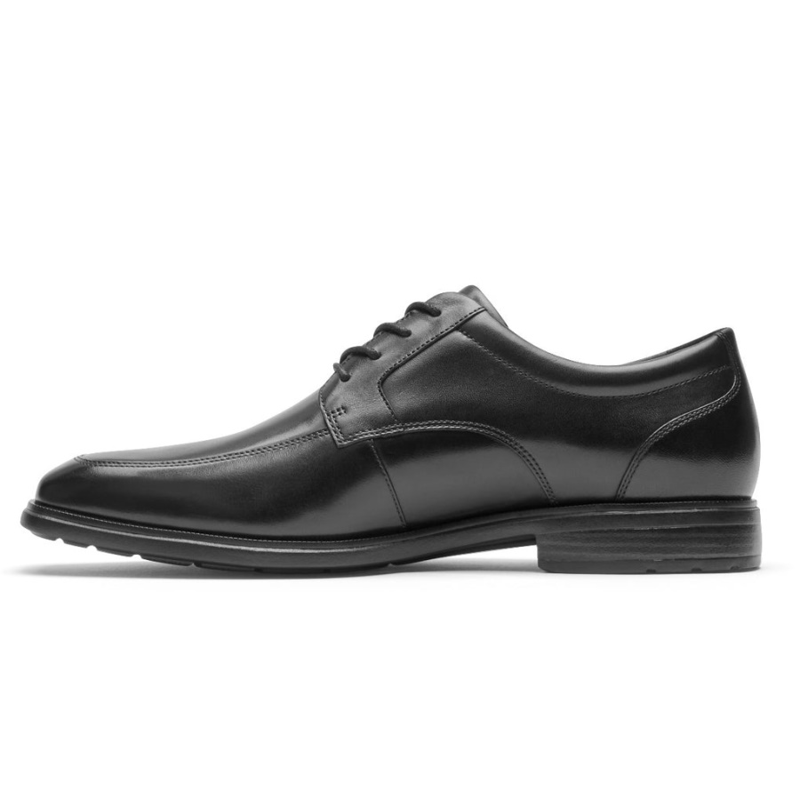 Avental De Trabalho Masculino Rockport Dressports Biqueira Oxford Preto