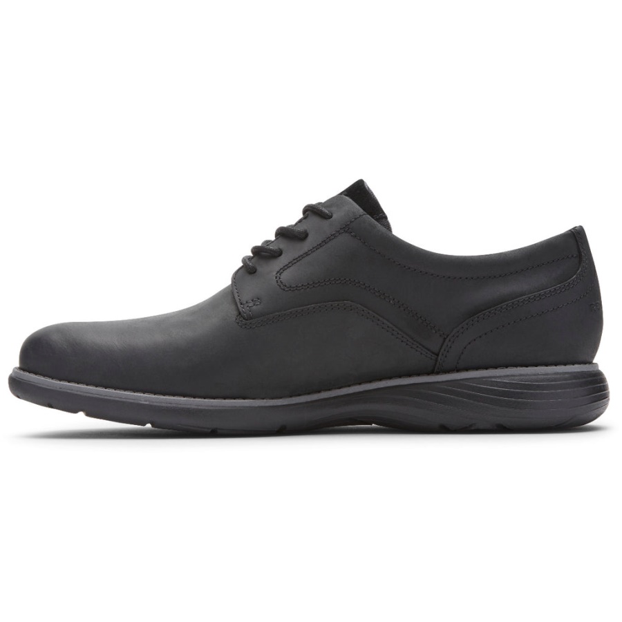 Rockport Masculino Garett Bico Liso Oxford Black Ii