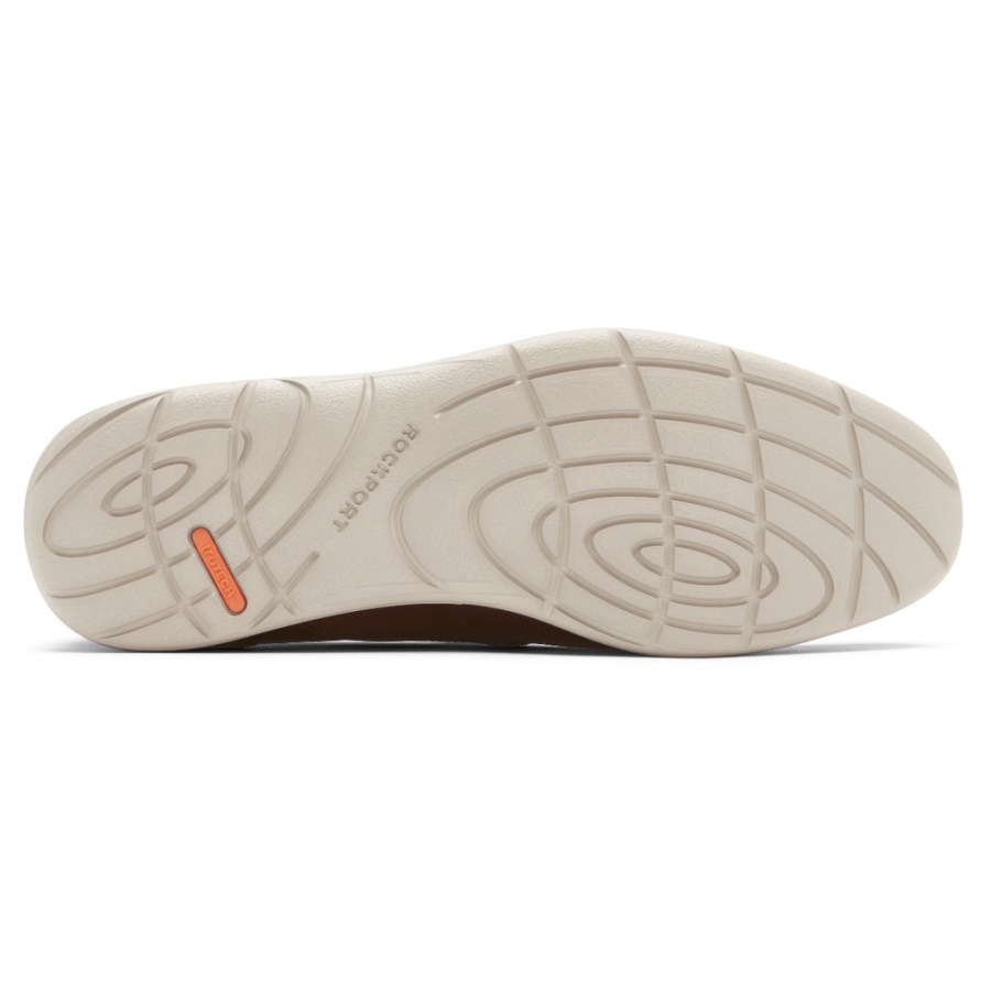 Mocassim Veneziano Garett Masculino Rockport Gradiente De Conhaque