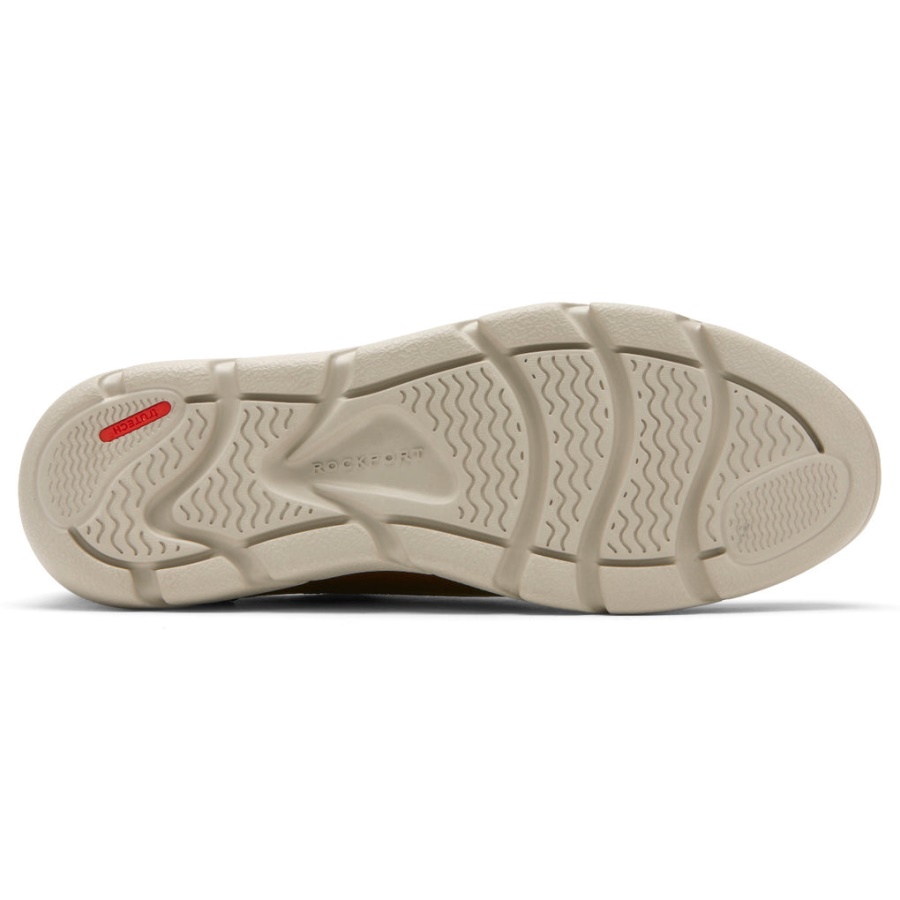 Rockport Masculino Grady Oxford Marrom Escuro