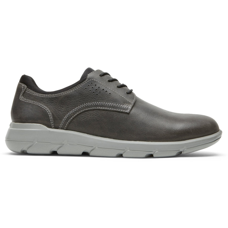 Rockport Masculino Grady Oxford Steel Grey