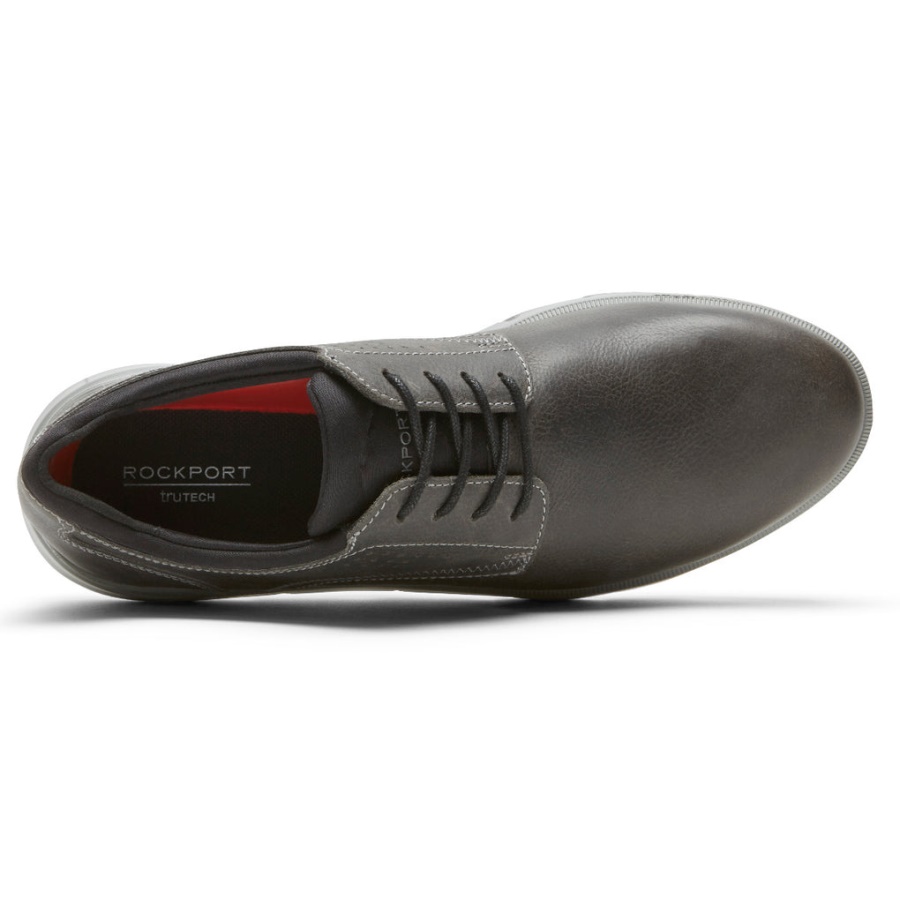 Rockport Masculino Grady Oxford Steel Grey