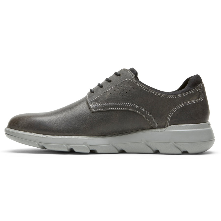 Rockport Masculino Grady Oxford Steel Grey