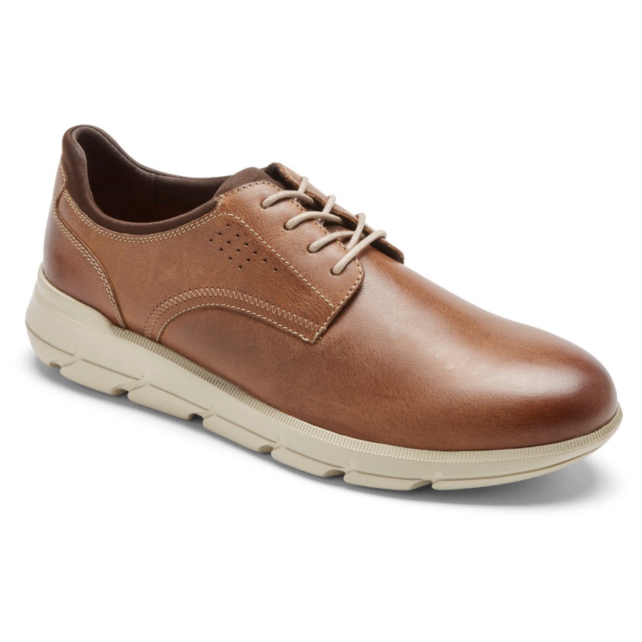 Rockport Masculino Grady Oxford Tan