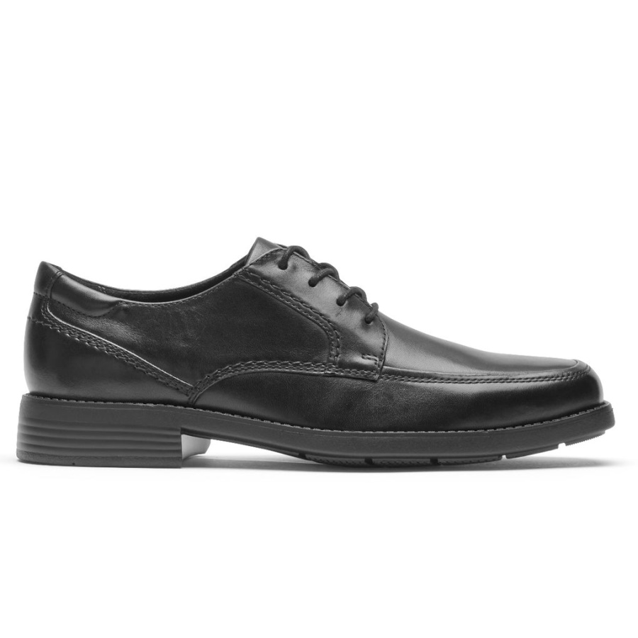 Avental Cinza Masculino Rockport Toe Oxford Preto