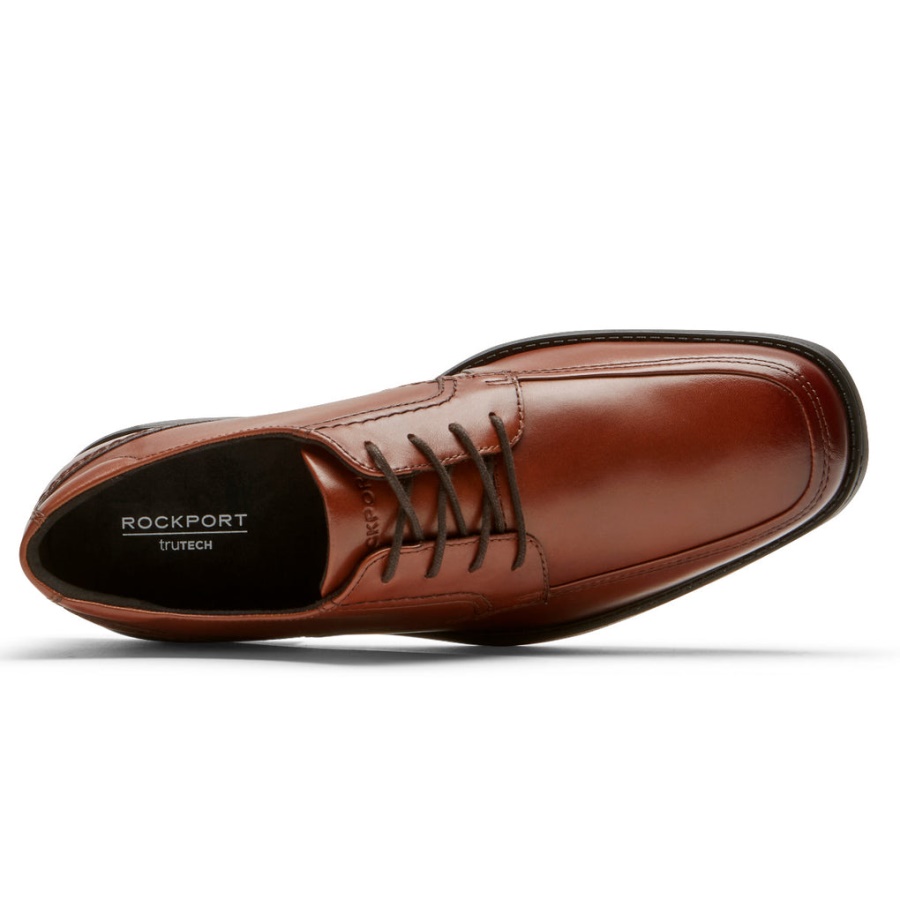 Avental Cinza Masculino Rockport Toe Oxford Tan