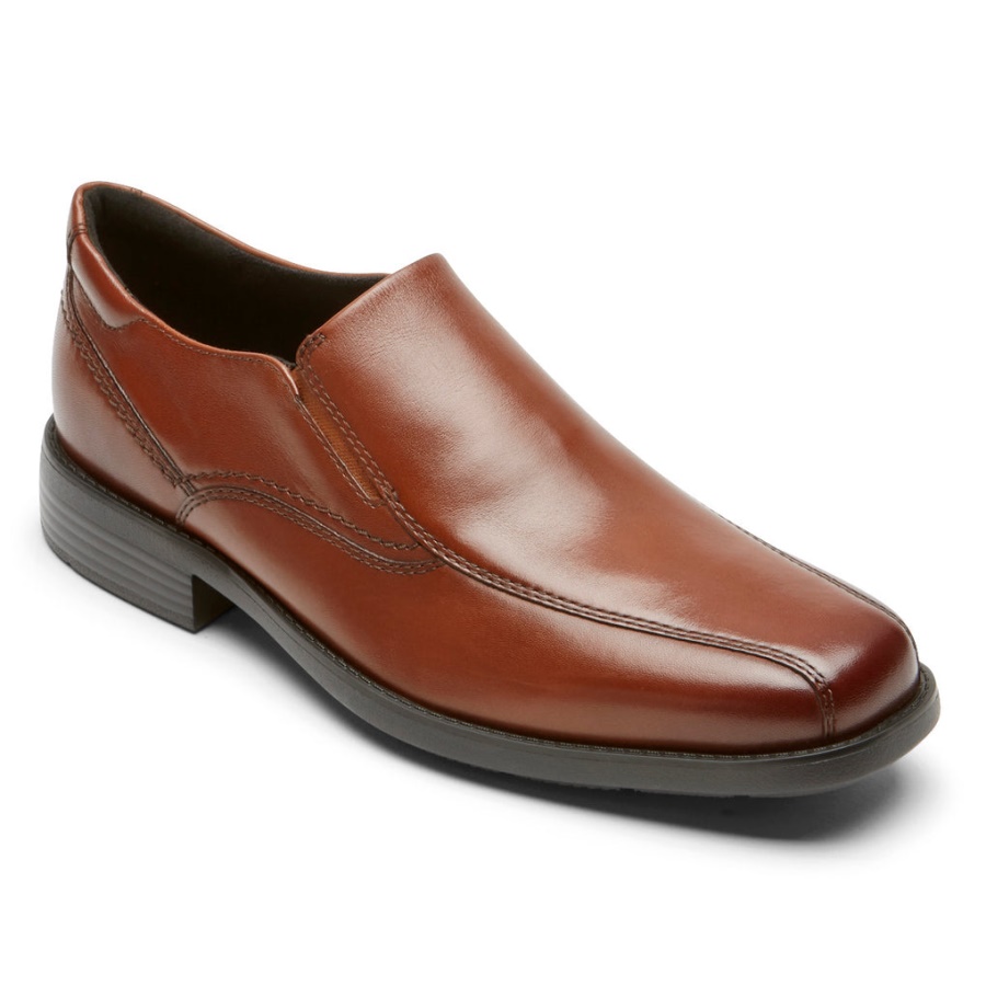 Rockport Masculino Greyson Bike Toe Slip-on Tan