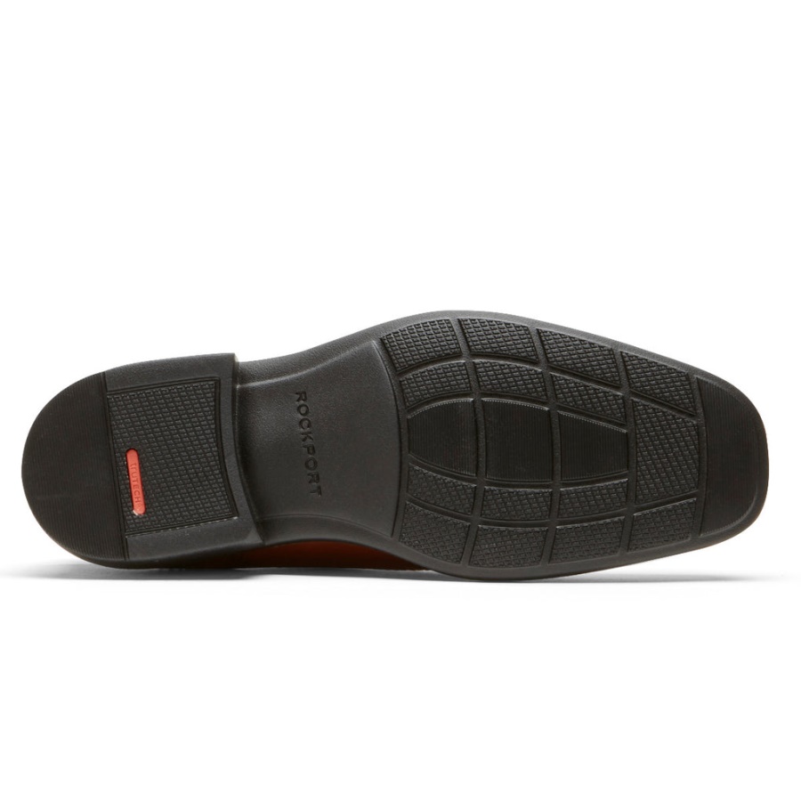 Rockport Masculino Greyson Bike Toe Slip-on Tan