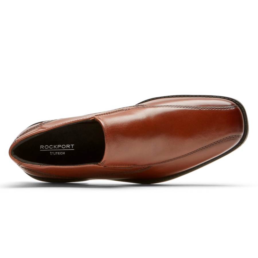 Rockport Masculino Greyson Bike Toe Slip-on Tan