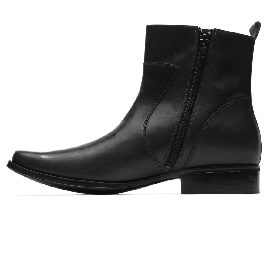 Bota Toloni Masculina De Alta Tendência Rockport Preta
