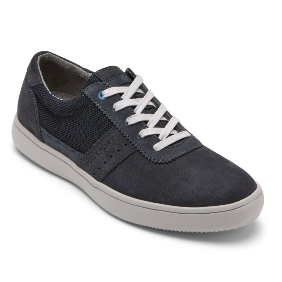 Sapatilha Masculina Jarvis Rockport Vestido Novo Blues Nubuck