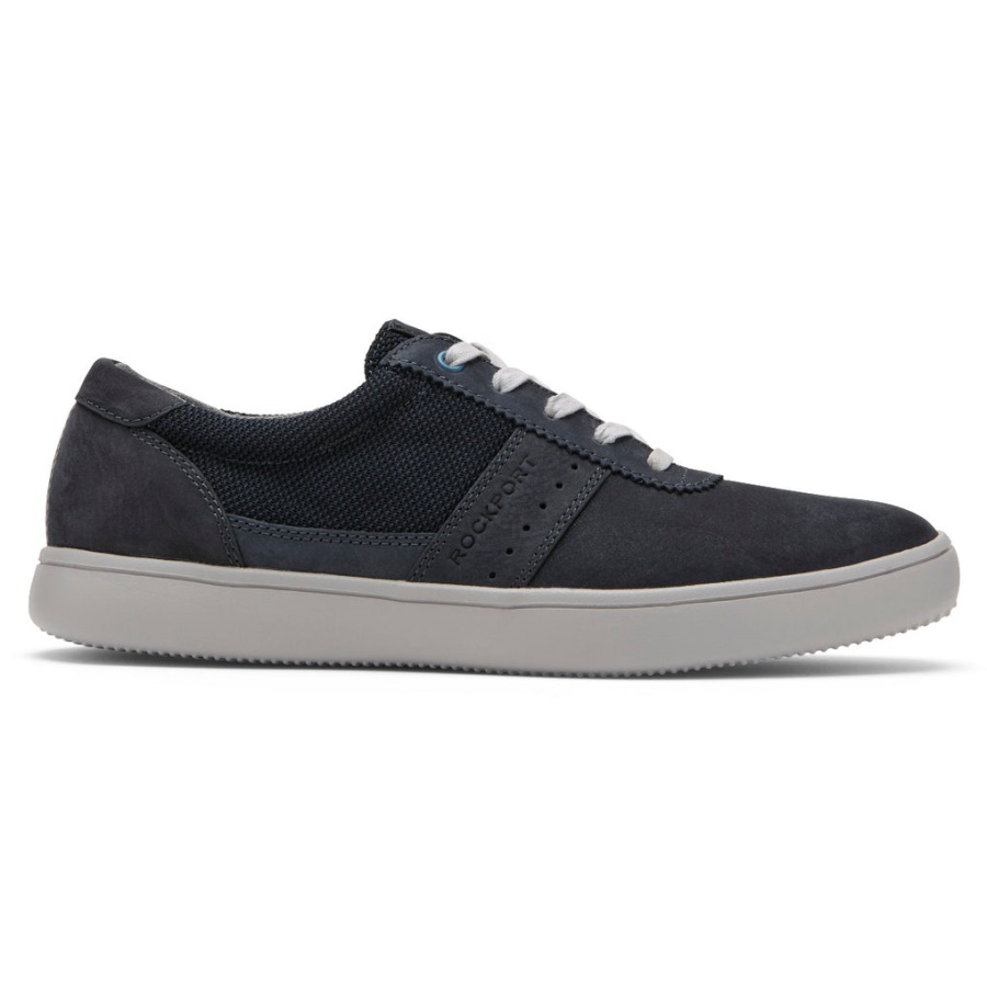 Sapatilha Masculina Jarvis Rockport Vestido Novo Blues Nubuck
