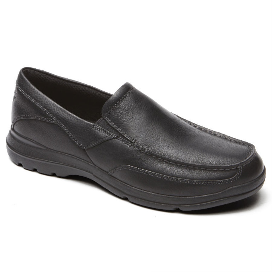 Ponto De Junção Masculino Rockport Slip-on Preto