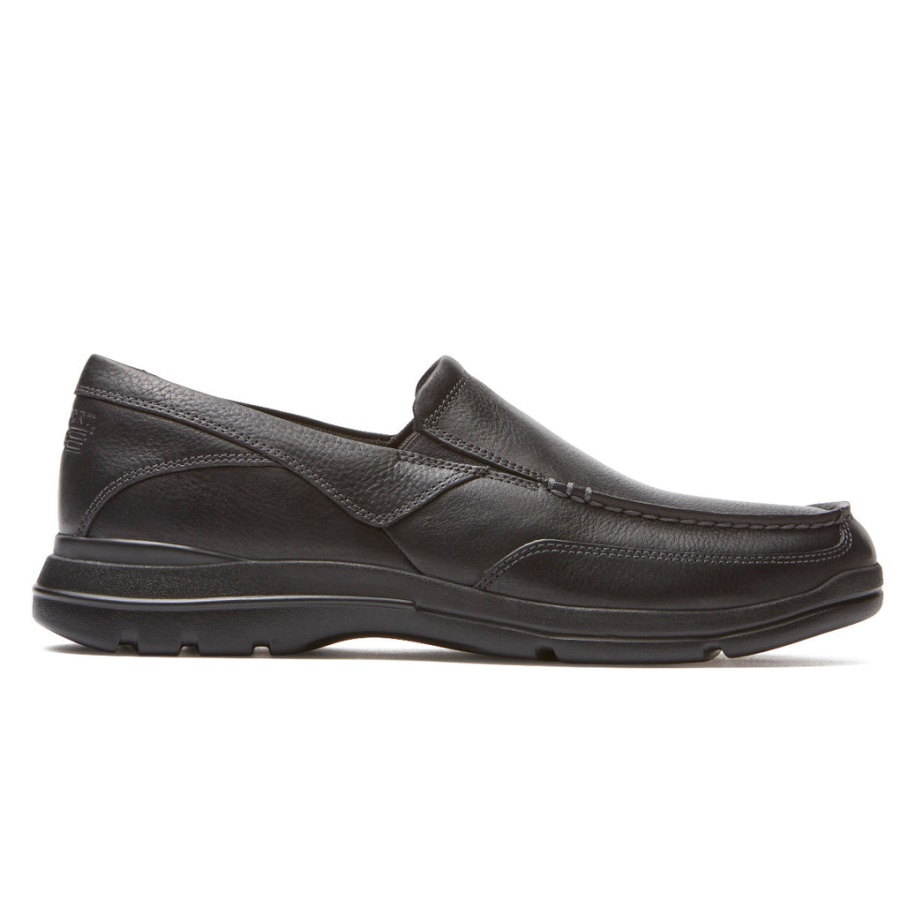 Ponto De Junção Masculino Rockport Slip-on Preto