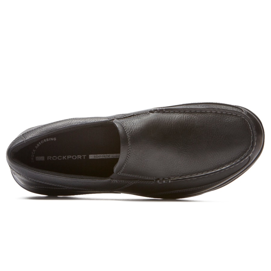 Ponto De Junção Masculino Rockport Slip-on Preto