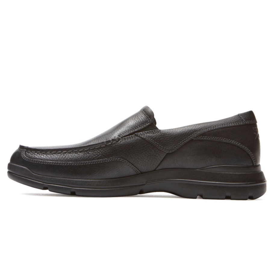 Ponto De Junção Masculino Rockport Slip-on Preto