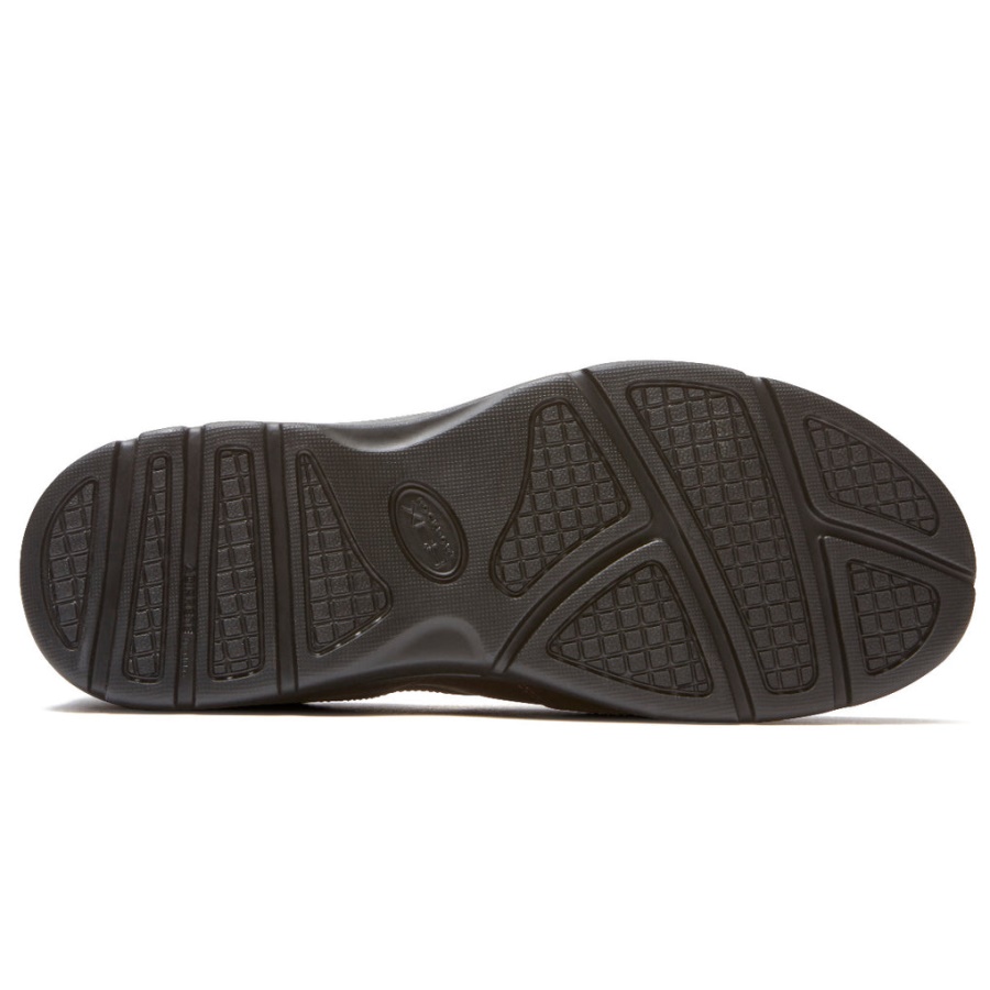 Chocolate Slip-on De Ponto De Junção Masculino Rockport