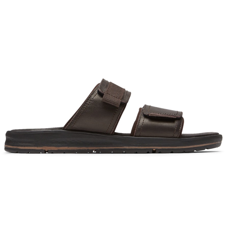 Vestido Lucky Bay Masculino Rockport Slide Marrom